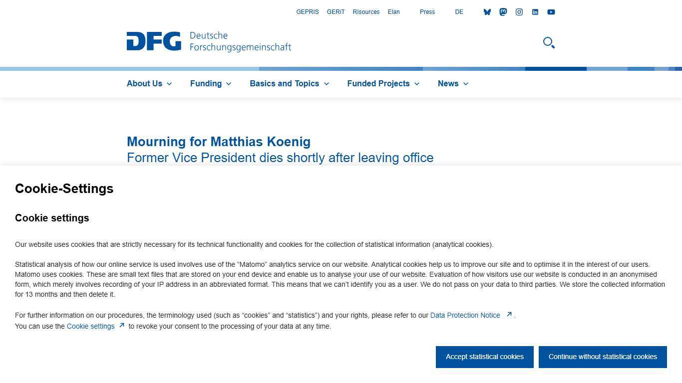 DFG, German Research Foundation