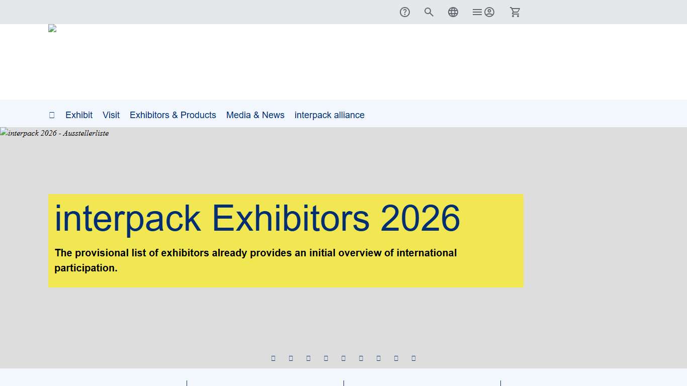 interpack Düsseldorf -- interpack 2026 - packaging trade show